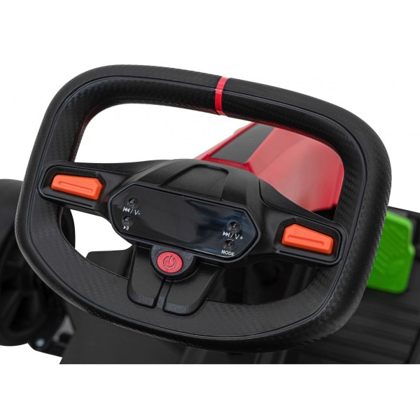 Автомобіль карт дрифтовий на акумулятор GoKart Fast 3 Drift, червоний