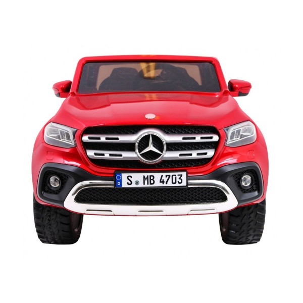 Джип на акумуляторі 4x4 Mercedes Benz X-Class, лакований, червоний