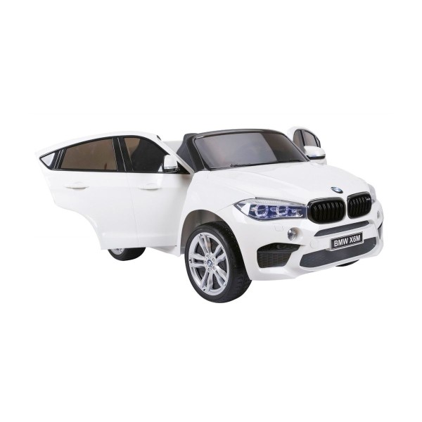 Автомобіль на акумуляторі BMW X6M XXL, білий