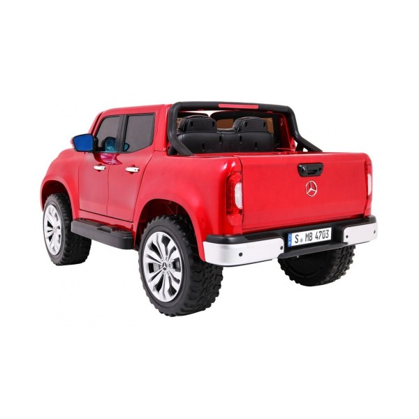 Джип на акумуляторі 4x4 Mercedes Benz X-Class, лакований, червоний