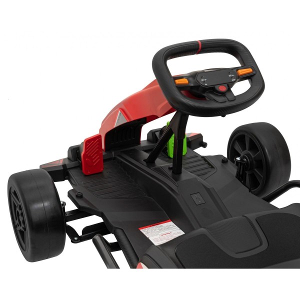 Автомобіль карт дрифтовий на акумулятор GoKart Fast 3 Drift, червоний