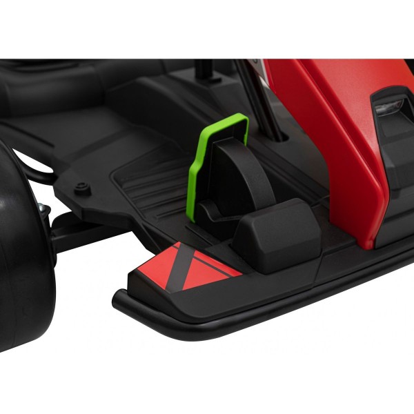 Автомобіль карт дрифтовий на акумулятор GoKart Fast 3 Drift, червоний