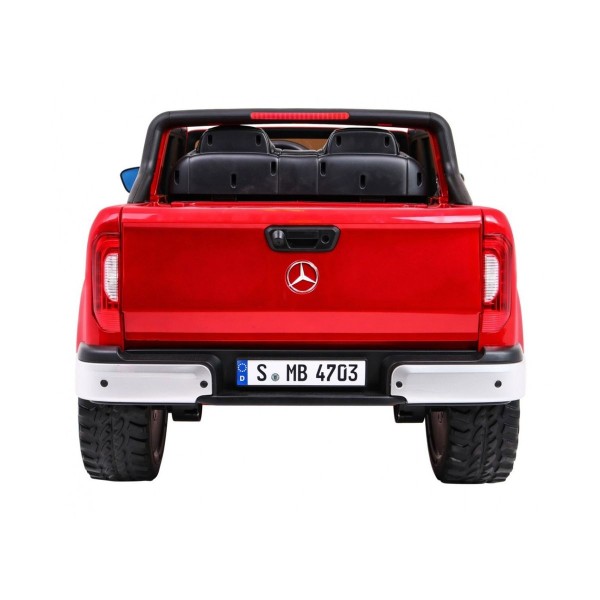 Джип на акумуляторі 4x4 Mercedes Benz X-Class, лакований, червоний