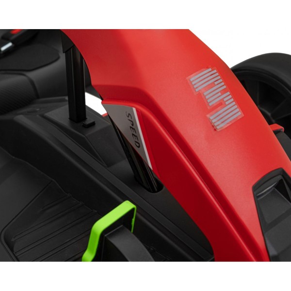Автомобіль карт дрифтовий на акумулятор GoKart Fast 3 Drift, червоний