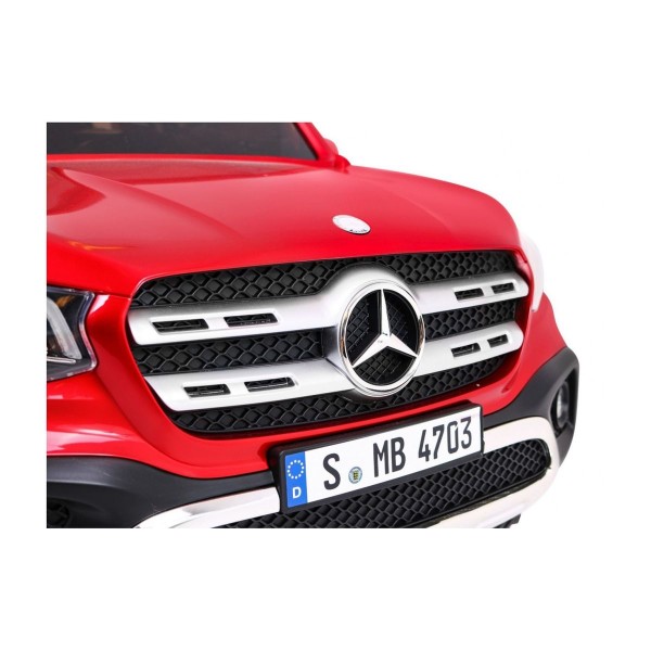 Джип на акумуляторі 4x4 Mercedes Benz X-Class, лакований, червоний