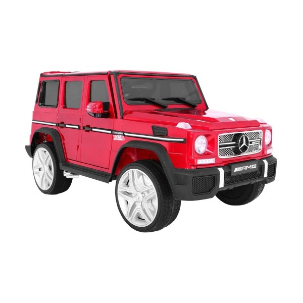 Джип на акумуляторі Mercedes AMG G65, лакований, червоний