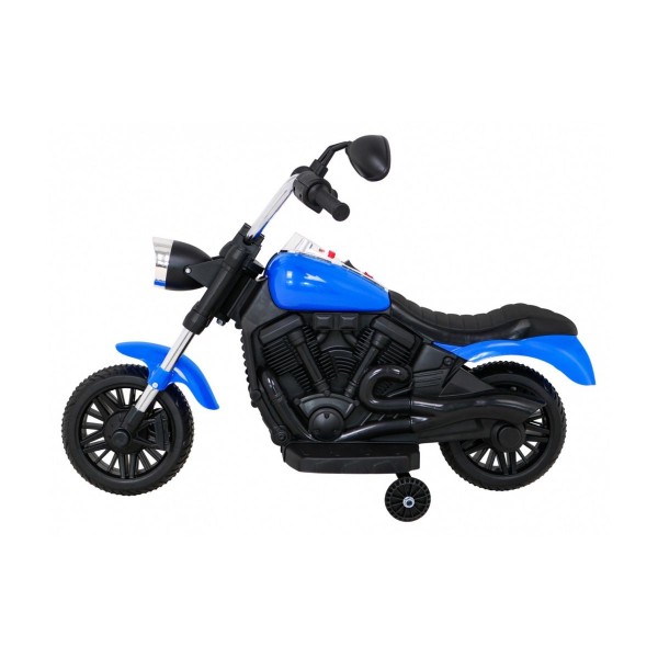 Мотоцикл на акумулятор Ramiz Ramiz Chopper V-Max, блакитний