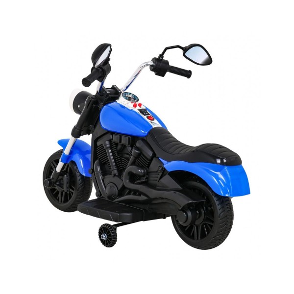 Мотоцикл на акумулятор Ramiz Ramiz Chopper V-Max, блакитний