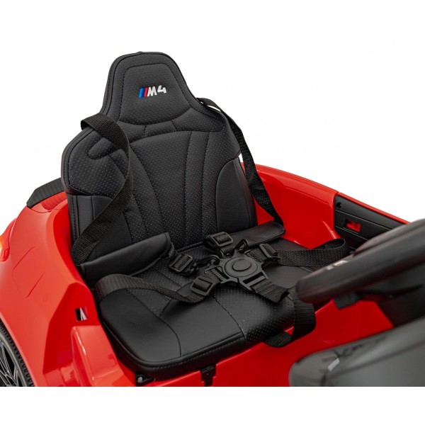 Автомобіль на акумуляторі BMW M4, червоний