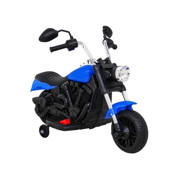 Мотоцикл на акумулятор Ramiz Ramiz Chopper V-Max, блакитний