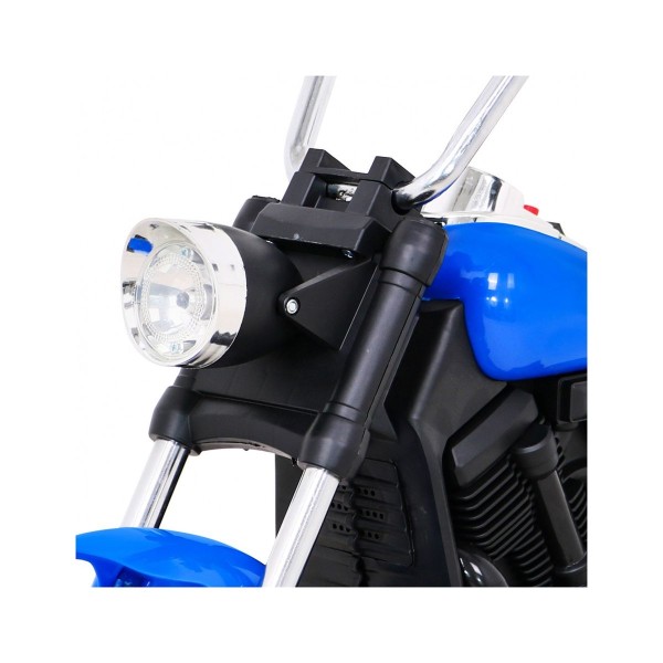 Мотоцикл на акумулятор Ramiz Ramiz Chopper V-Max, блакитний