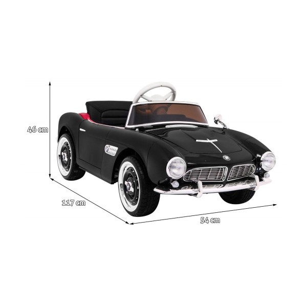Автомобіль на акумулятор BMW 507 Retro, чорний