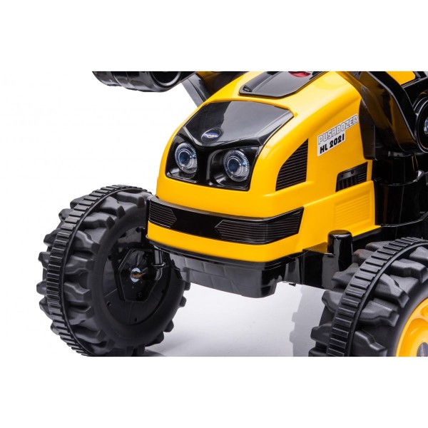 Екскаватор на акумуляторі Traktor, жовтий
