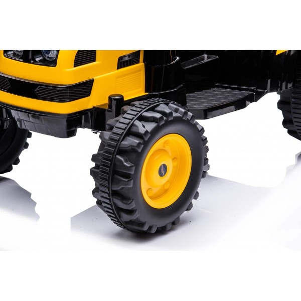 Екскаватор на акумуляторі Traktor, жовтий