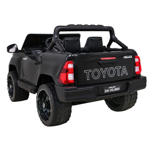 Джип на акумуляторі 4x4 Toyota Hilux, чорний