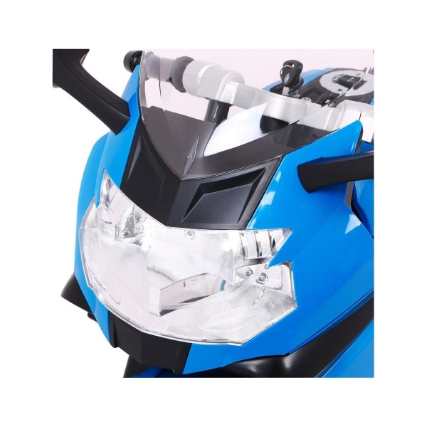 Мотоцикл на акумуляторі BMW K1300S, блакитний