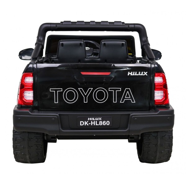 Джип на акумуляторі 4x4 Toyota Hilux, чорний
