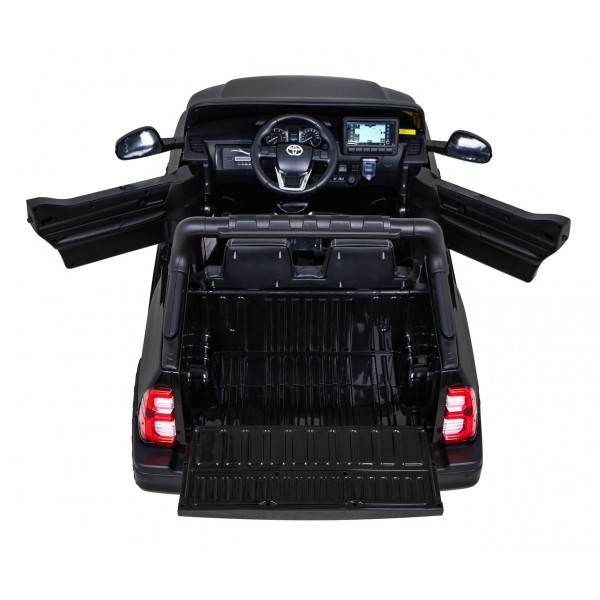 Джип на акумуляторі 4x4 Toyota Hilux, чорний