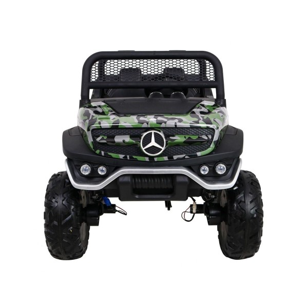 Джип на акумуляторі 4x4 Mercedes Benz Unimog, лакований Moro