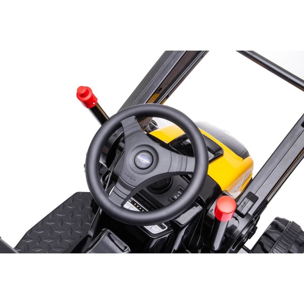 Екскаватор на акумуляторі Traktor, жовтий