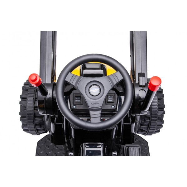 Екскаватор на акумуляторі Traktor, жовтий