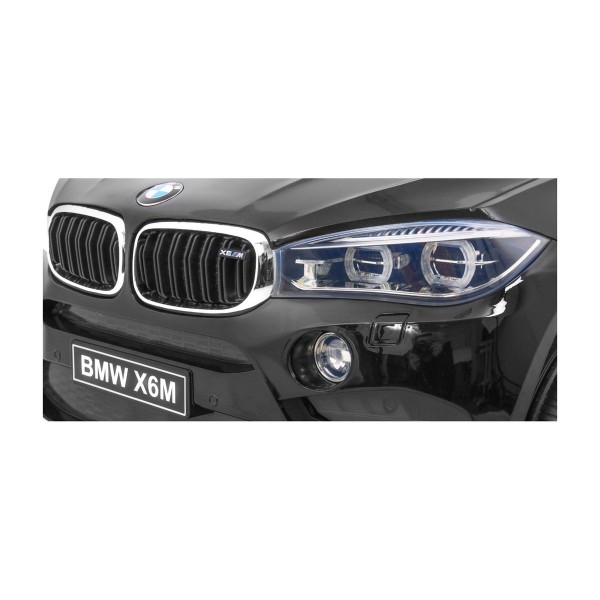Автомобіль на акумуляторі BMW X6M, лакований, чорний