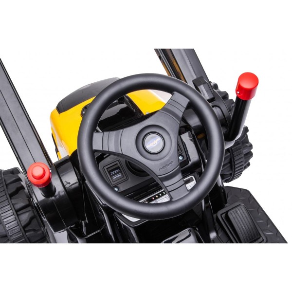 Екскаватор на акумуляторі Traktor, жовтий