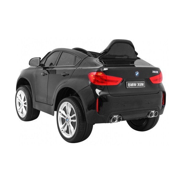 Автомобіль на акумуляторі BMW X6M, лакований, чорний