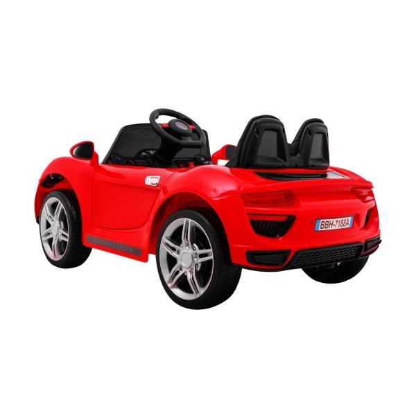 Автомобіль на акумулятор Ramiz Roadster, червоний