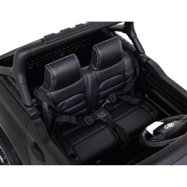 Джип на акумуляторі 4x4 Toyota Hilux, чорний