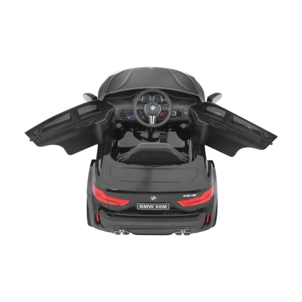Автомобіль на акумуляторі BMW X6M, лакований, чорний