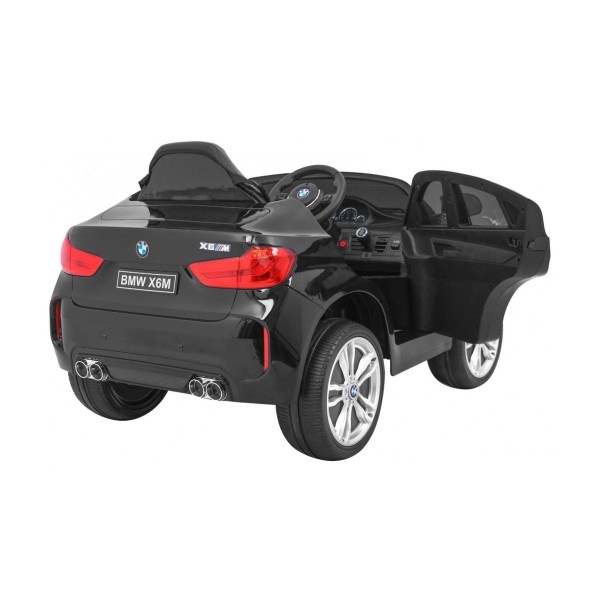 Автомобіль на акумуляторі BMW X6M, лакований, чорний