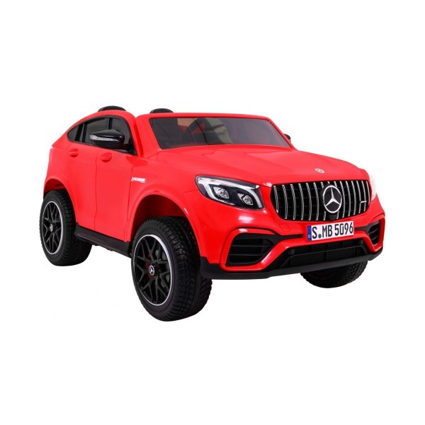 Джип на акумуляторі 4x4 Mercedes GLC 63S, червоний