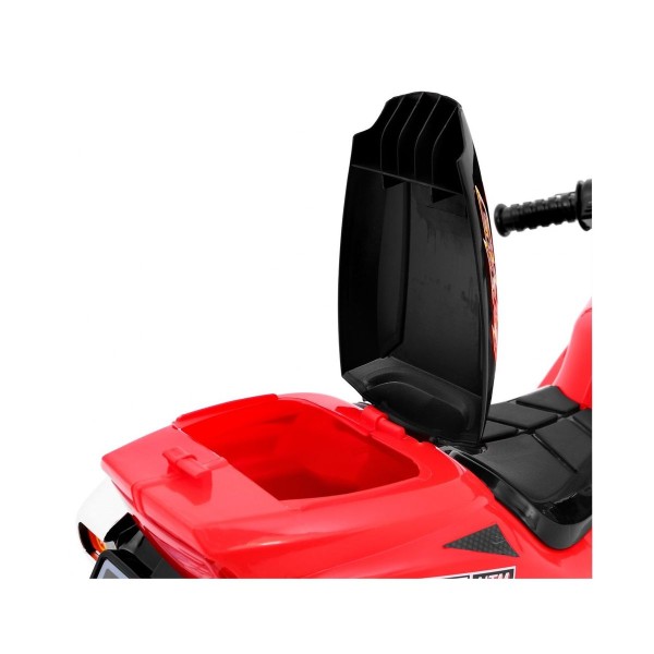 Мотоцикл на акумулятор триколісний Ramiz RR1000, червоний
