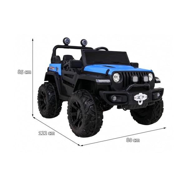 Джип на акумулятор 4x4 Ramiz Master Of Terain, блакитний