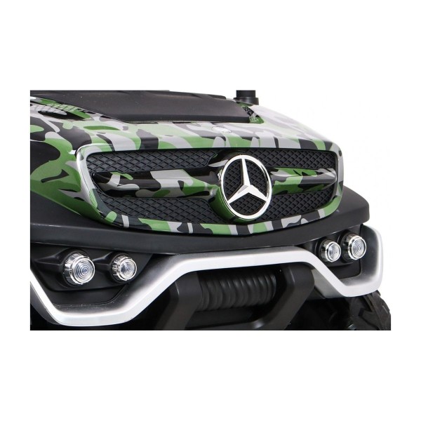 Джип на акумуляторі 4x4 Mercedes Benz Unimog, лакований Moro