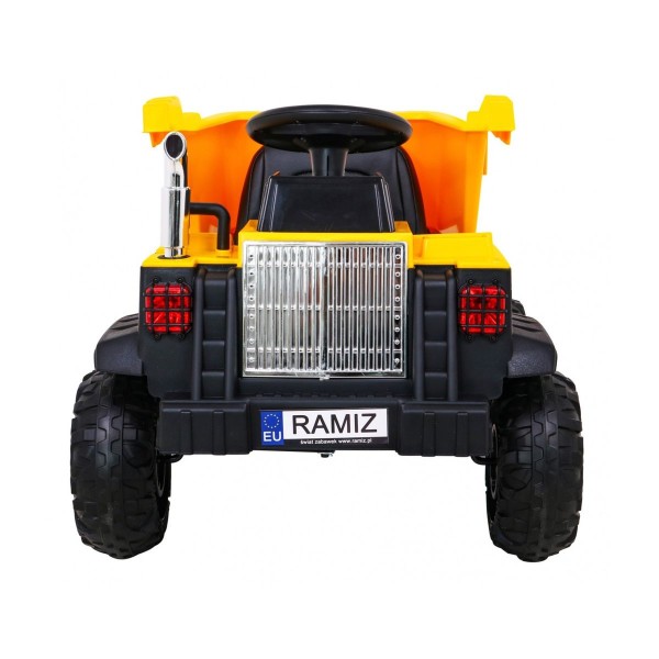 Самоскид на акумулятор  RamizJCX Truck, жовтий