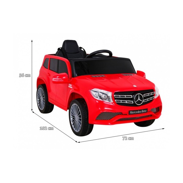 Автомобіль на акумуляторі Mercedes Benz GL-Class, червоний
