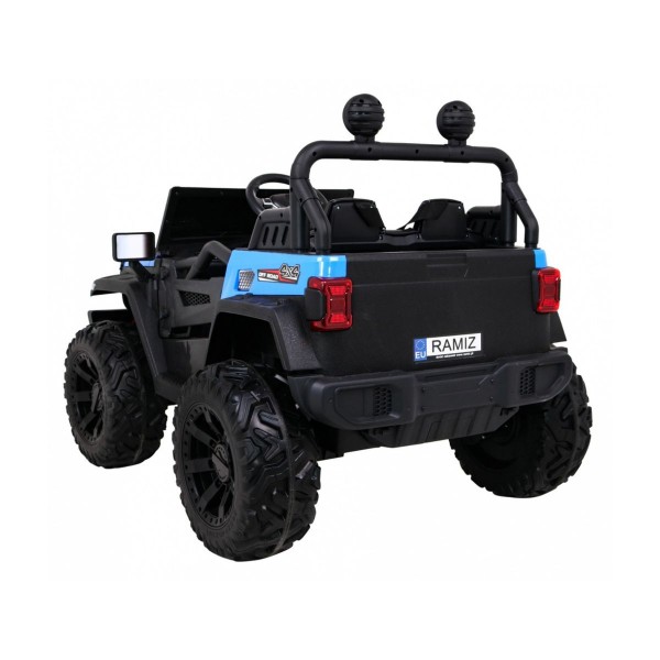 Джип на акумулятор 4x4 Ramiz Master Of Terain, блакитний