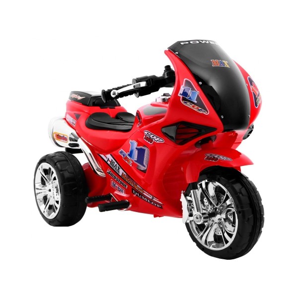 Мотоцикл на акумулятор триколісний Ramiz RR1000, червоний