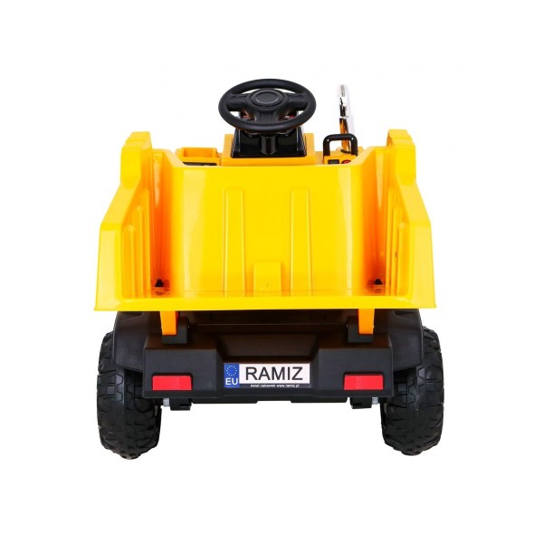 Самоскид на акумулятор  RamizJCX Truck, жовтий