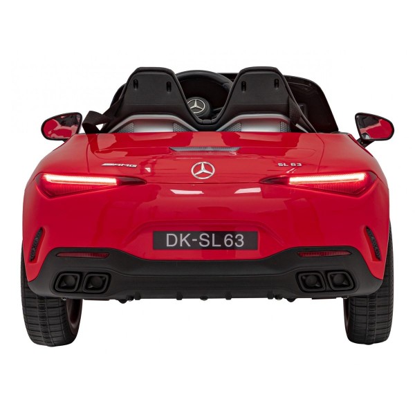 Автомобіль на акумуляторі 4x4 Mercedes Benz AMG SL63, червоний