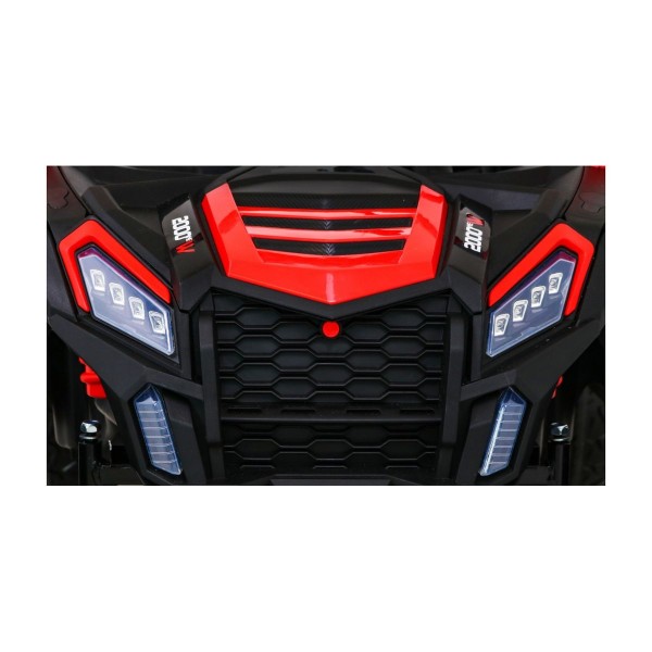 Двомісний баггі на акумулятор Ramiz ATV Strong Racing, червоний