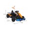 Автомобіль карт дрифтовий на акумулятор Gokart McLaren Drift