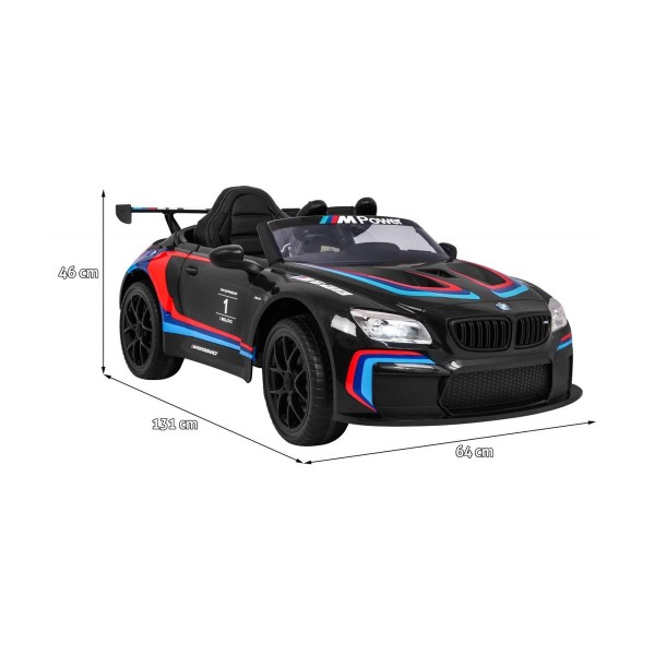 Автомобіль на акумуляторі BMW M6 GT3, чорний