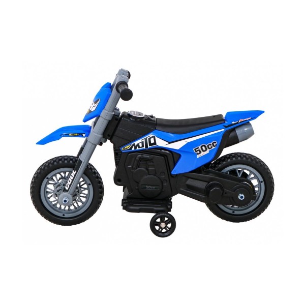 Мотоцикл на акумулятор Ramiz  V-Cross, блакитний
