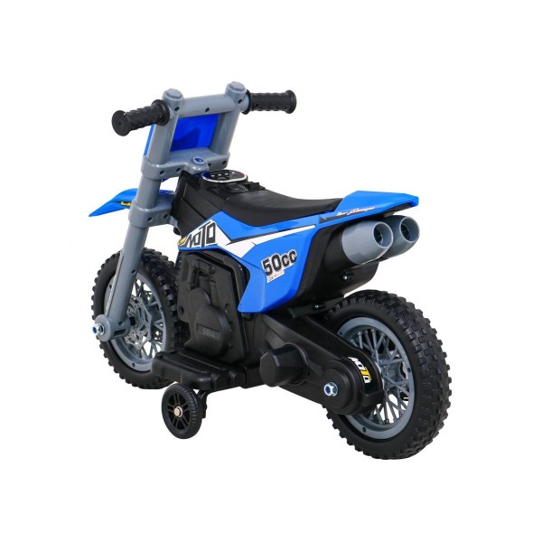 Мотоцикл на акумулятор Ramiz  V-Cross, блакитний