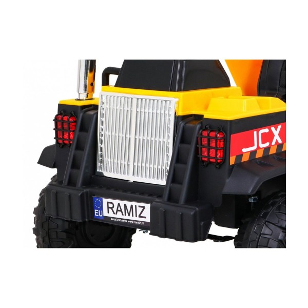 Самоскид на акумулятор  RamizJCX Truck, жовтий