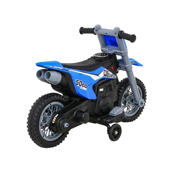Мотоцикл на акумулятор Ramiz  V-Cross, блакитний