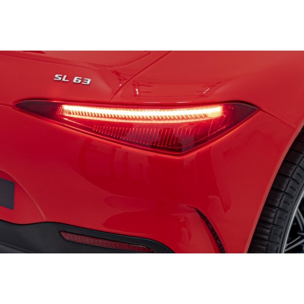 Автомобіль на акумуляторі 4x4 Mercedes Benz AMG SL63, червоний